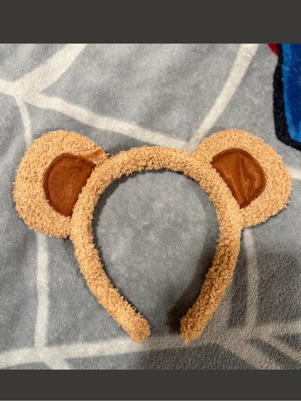 Amazon Teddy Bear Ear Headband in Light Brown and Dark Brown